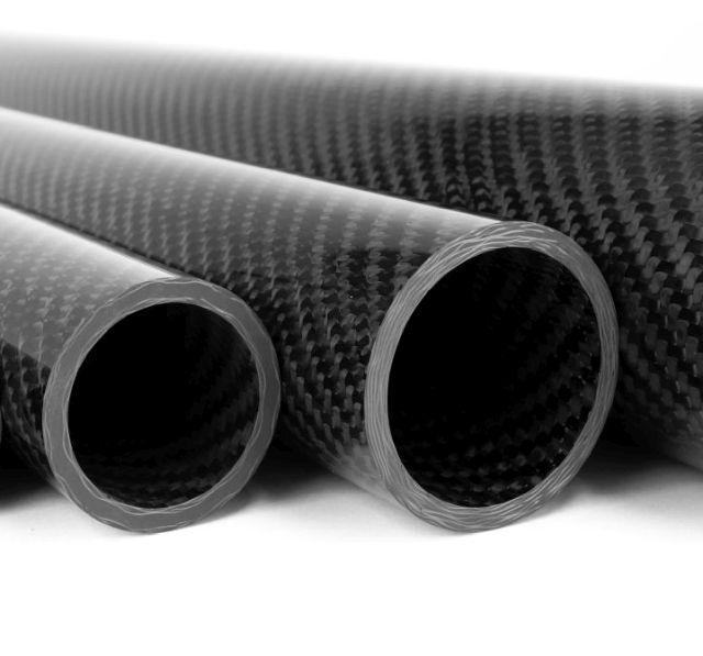 Carbon Composite - Carbon Rohre dicke Wandstärke CFK Kohlefaser power tubes