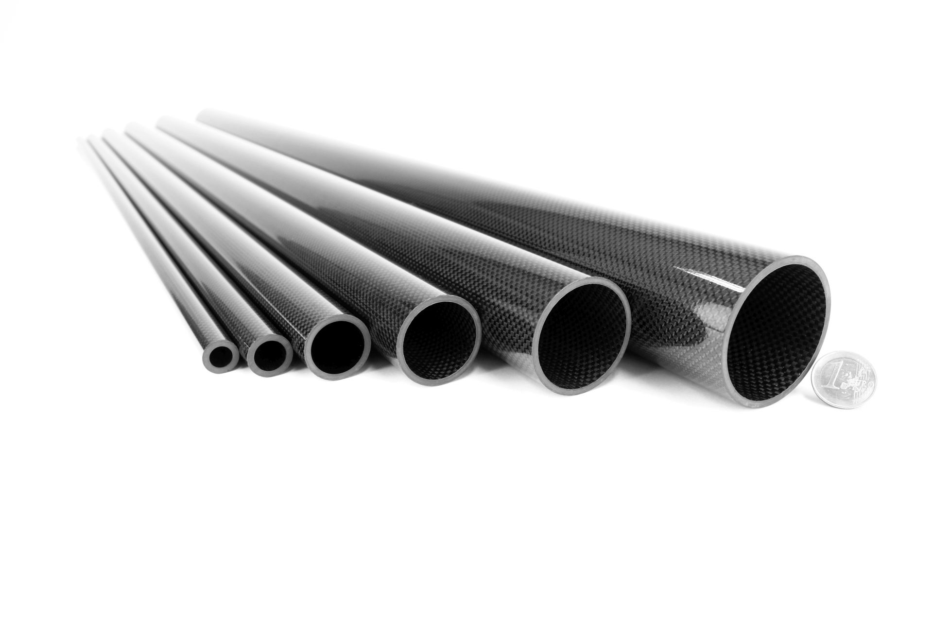 Carbon Präzisionsrohr 3mm Ø20mm x ø14mm