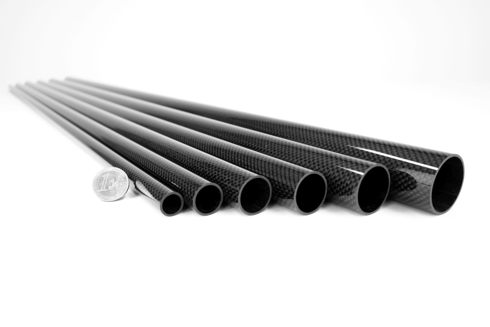 Carbon Präzisionsrohr 1,5mm Ø15mm x ø12mm