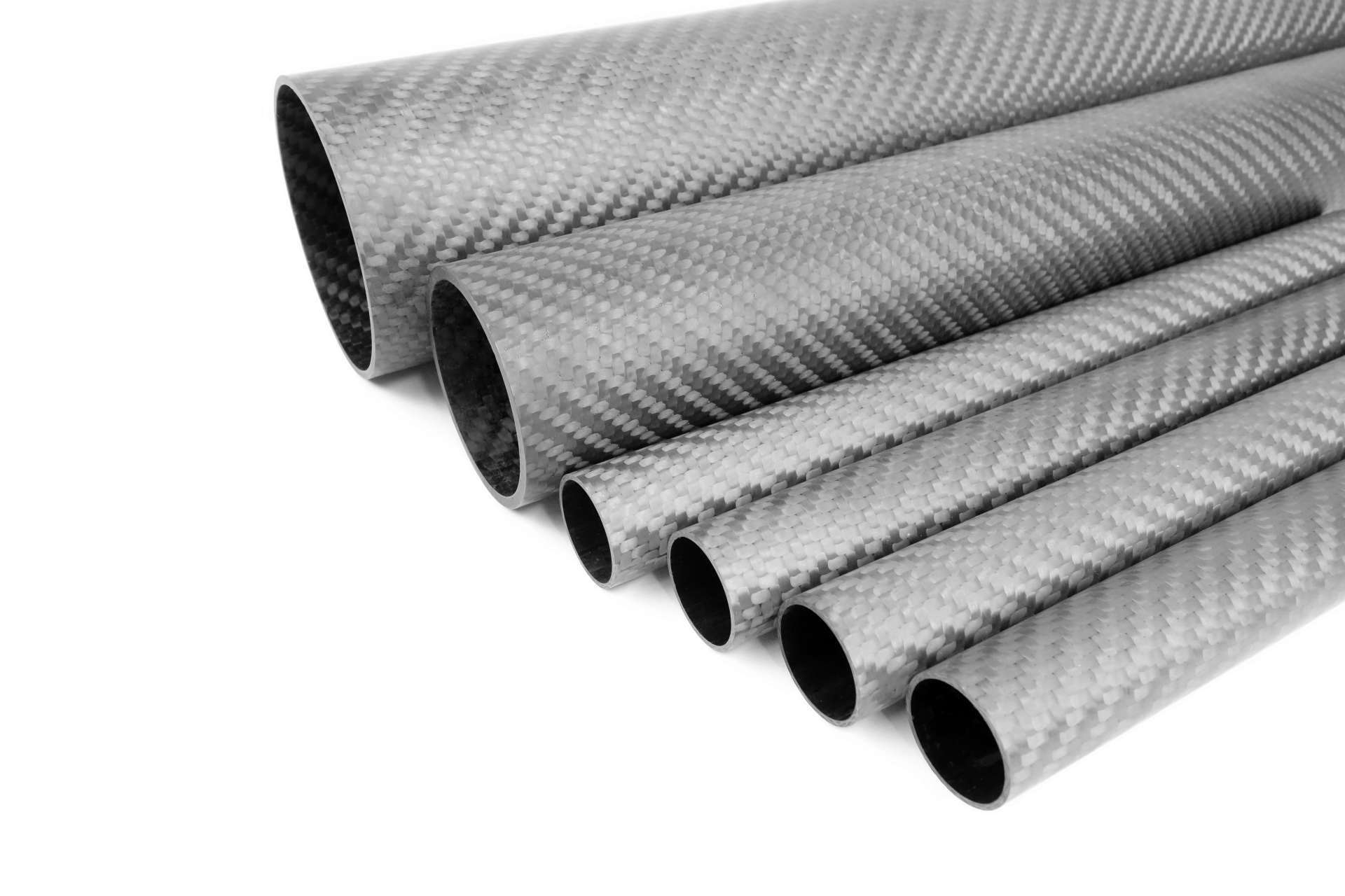 CFK Carbon Rohr 60mm x 50mm x 2 m Geschliffen